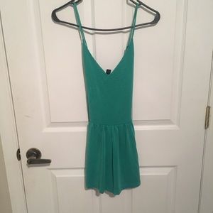 Teal romper
